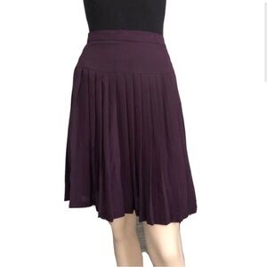 Purple skirt plated purple high waist size:0/26